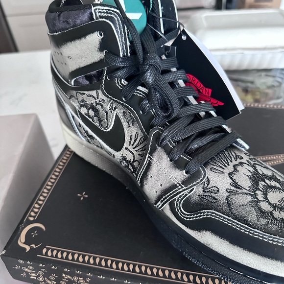 2023 Day of the dead Nike Halloween release Air Jordan CMFT ones - Picture 5 of 7